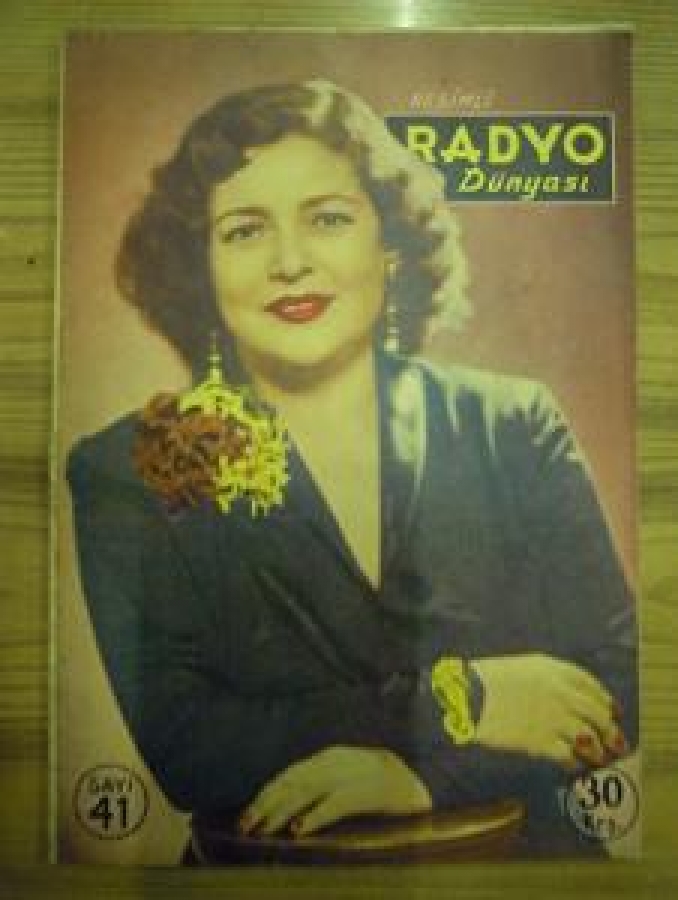 RESİMLİ RADYO SAYI : 41 YÜZÜNÜZ ÇAMAŞIR DEĞİLDİR 