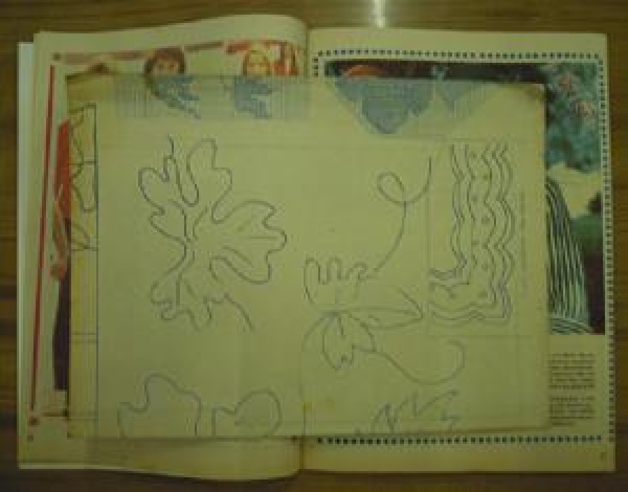 SAMANYOLU 200 ÇEŞİT EL İŞİ MODELİ PATRONUYLA NO : 27 ARALIK 1975 