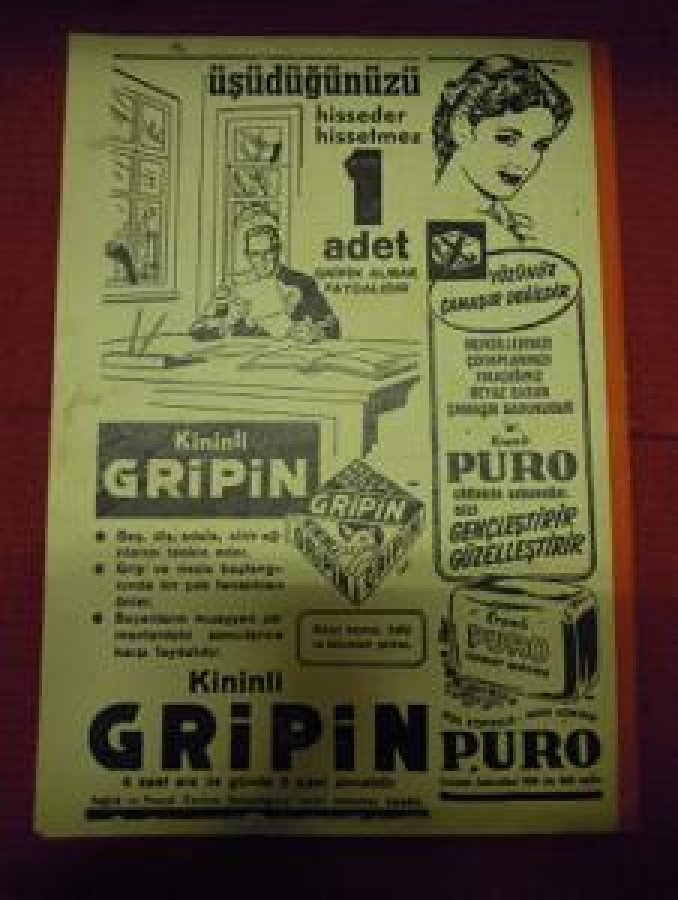 KÜÇÜK GALATASARAYLI TEMSİL ÖZEL SAYISI MAYIS 1956 SAYI : 17