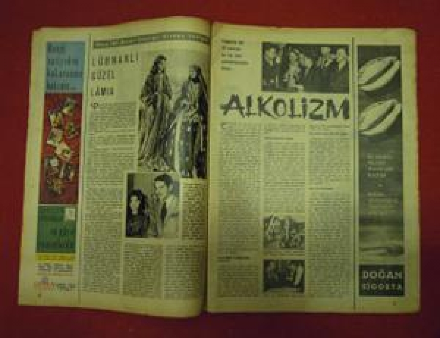HAYAT SAYI : 1. 1 OCAK 1960. BU SAYIDA : ORTA SAHİFELERDE 6 RENKLİ ATATÜRK TABLOSU 