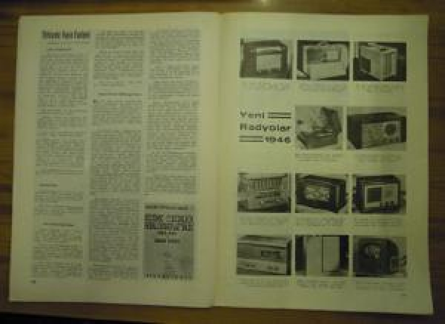 RADYOMUZUN YAYIM PROGRAMLARI 1 HAZİRAN 1946 - CİLT : 5 - SAYI : 54 