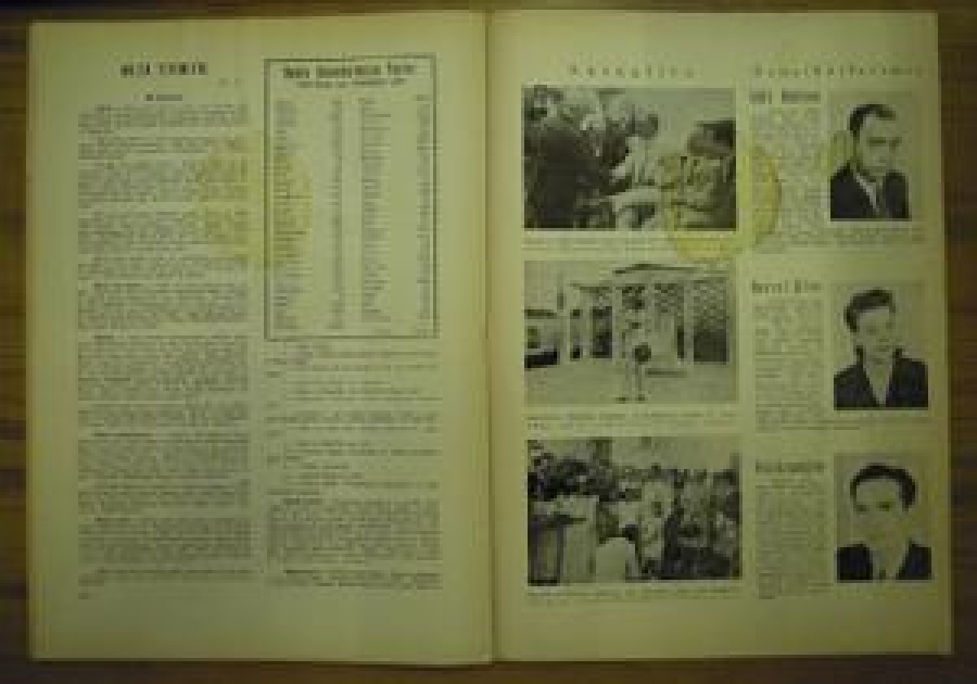 RADYOMUZUN YAYIM PROGRAMLARI 15 B. TEŞRİN 1943 CİLT : 2 - SAYI : 23 