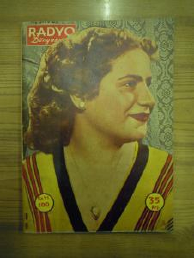 RESİMLİ RADYO DÜNYASI SAYI : 100 SATIŞI 35 KURUŞ 
