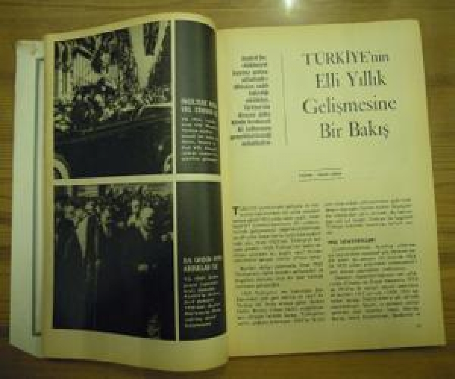 HAYAT TARİH MECMUASI SAYI : 9 - 10 EKİM 1973 50. YIL ÖZEL SAYISI 