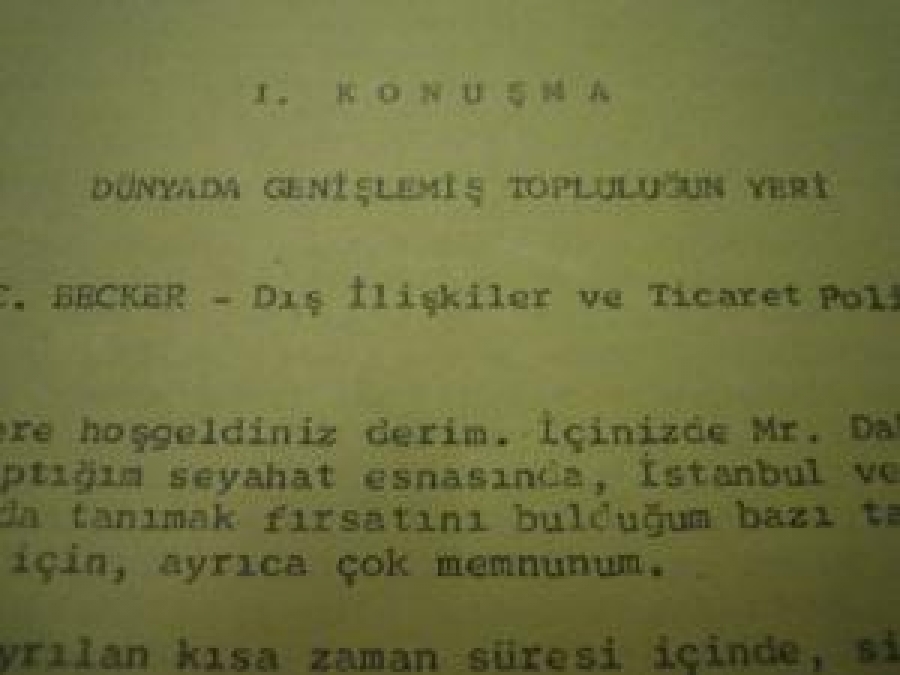 İKTİSADI KALKINMA VAKFI YAYINLARI Y.S. 35