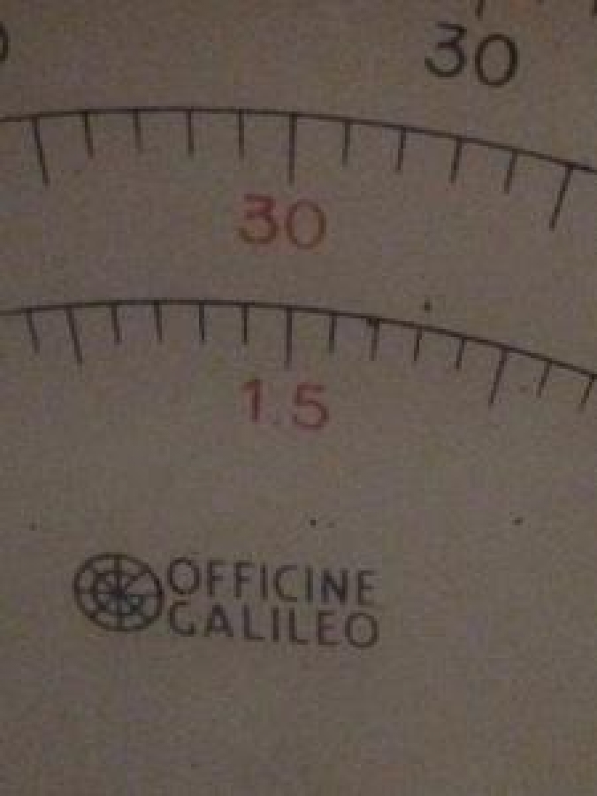 OFFİCİNE GALİLEO APU /1 ELEKTRONİK BAKALİT SAC KASA MULTİMETRE ÖLCÜ ALETİ 1950 