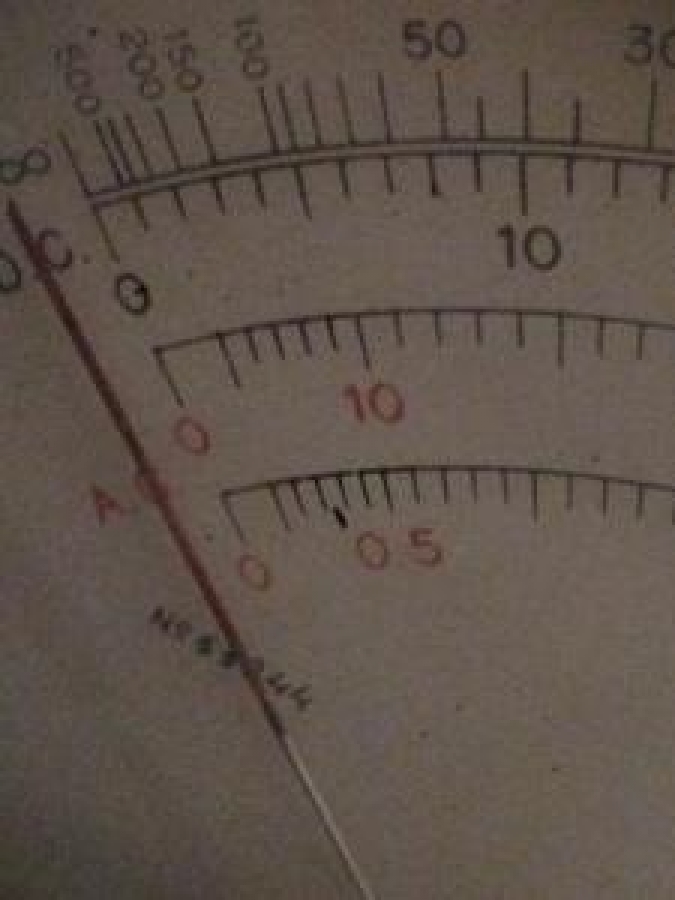 OFFİCİNE GALİLEO APU /1 ELEKTRONİK BAKALİT SAC KASA MULTİMETRE ÖLCÜ ALETİ 1950 