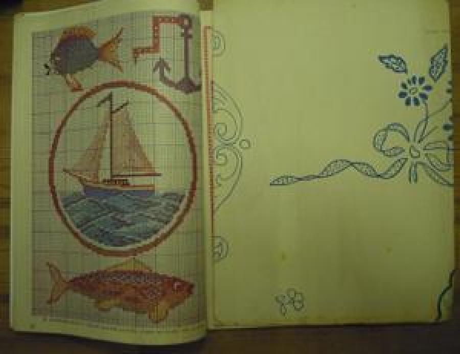 SAMANYOLU 200 ÇEŞİT EL İŞİ MODELİ PATRONUYLA NO : 17 