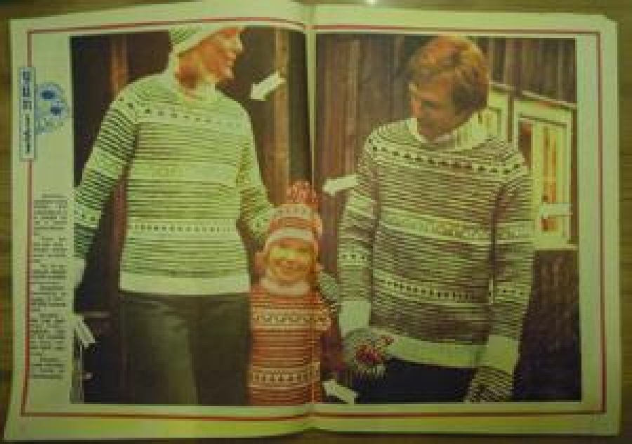 SAMANYOLU 200 ÇEŞİT EL İŞİ MODELİ PATRONUYLA NO : 38 KASIM 1976 