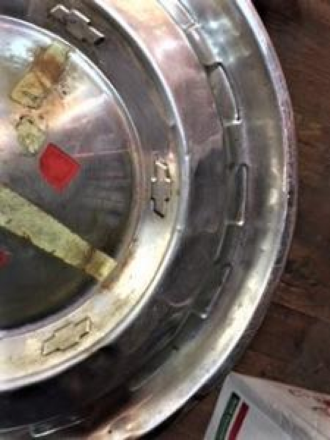 AMERİKAN CHEVROLET OTO KROM NIKEL PASLANMAZ ORJİNAL JANT KAPAĞI 