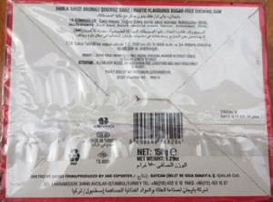 BAYCAN BAYRAM SAKIZ KUTUSUNDA AÇILMAMIŞ 100 ADET ÇİKLET 