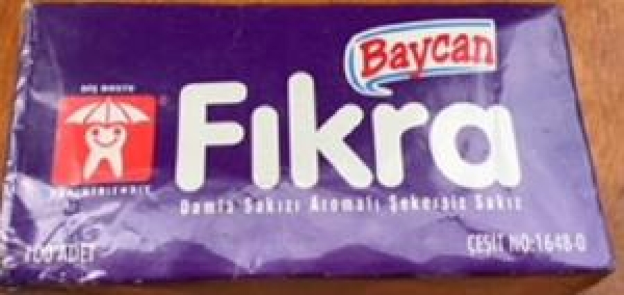 BAYCAN FIKRA SAKIZI KARTON KUTUSUNDA AÇILMAMIŞ 100 ADET ÇİKLET