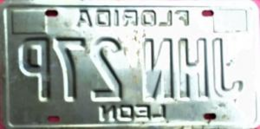 FLORIDA JHN 27P LEON TENEKE OTO AMERİKAN PLAKA 