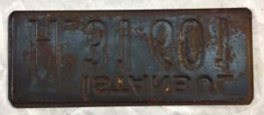 İSTANBUL OTO PLAKA HUSUSİ ANTİKA ORJİNAL H 31 601 