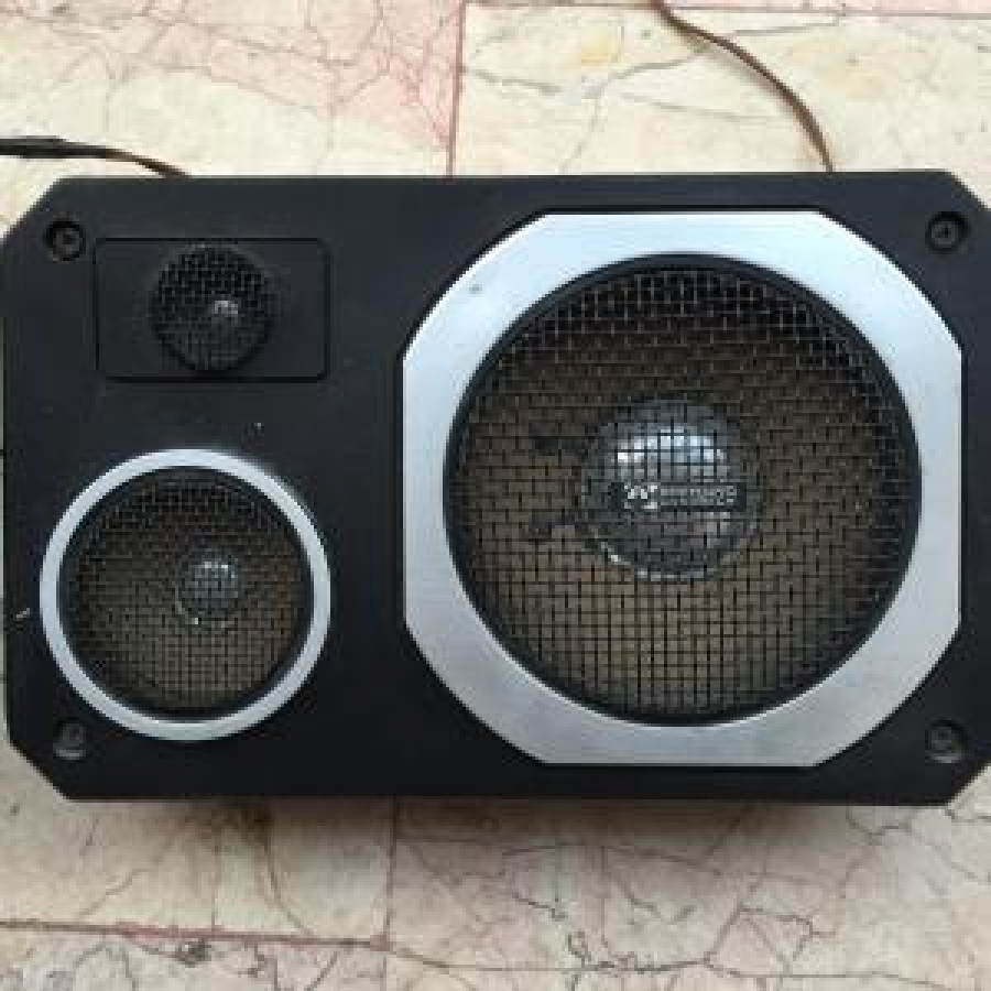 KUTULU 3 YOLLU KÖRÜKLÜ HOPORLOR 2X30 WATT 1970 Lİ YILLAR