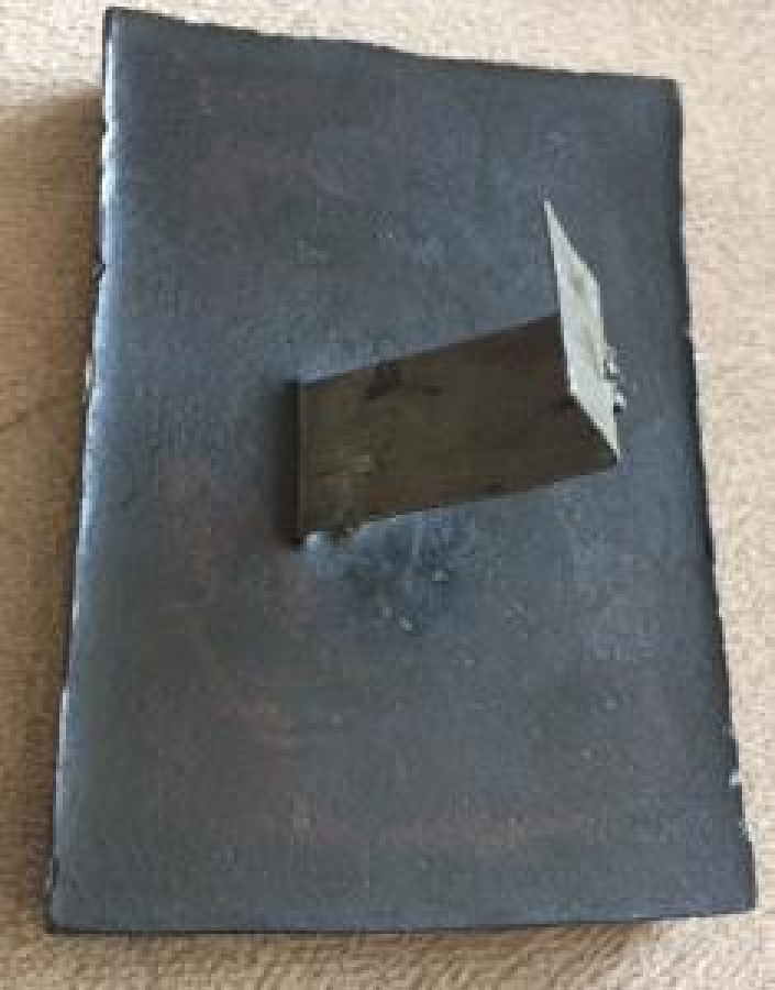 ÖN PANJÜR ARMASI TÜRK BAYRAK AKRİLİK 1960 LI ORJİNAL 