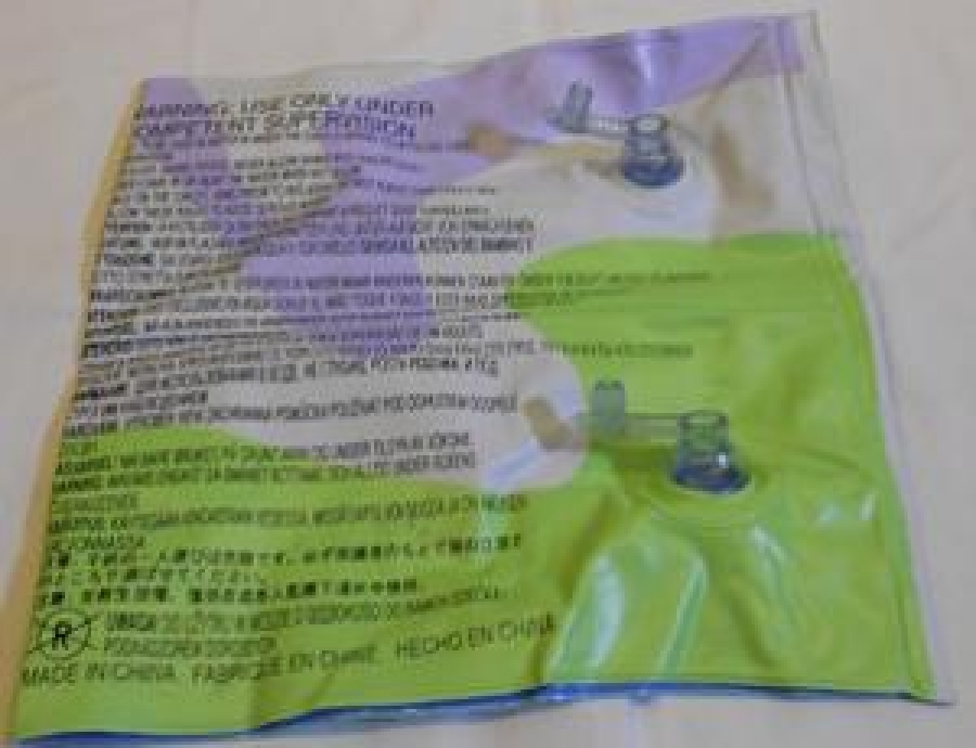 AKVARYUM DESENLİ ÇOCUK ŞİŞME KOLLUK