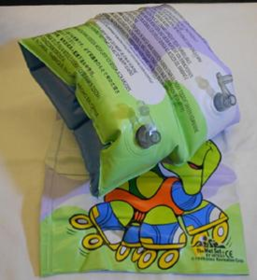 AKVARYUM DESENLİ ÇOCUK ŞİŞME KOLLUK