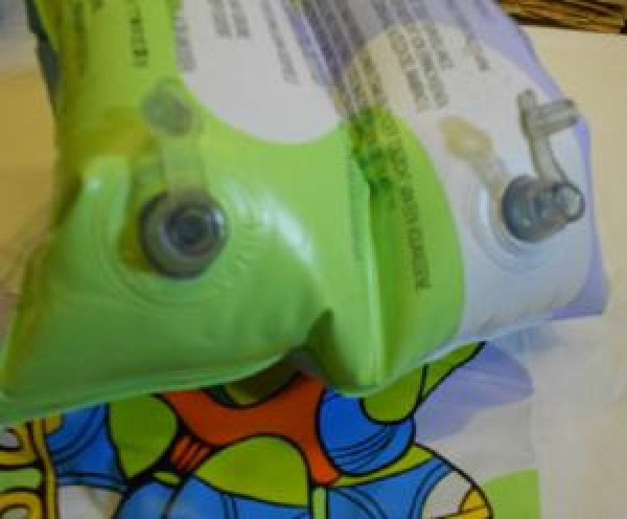 AKVARYUM DESENLİ ÇOCUK ŞİŞME KOLLUK