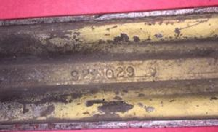 AMERİKAN DOC ÖN KAPUT KUŞ ARMASI SERİ NUMARALI ORJİNAL 