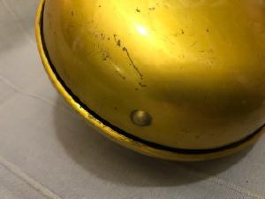 İTALYAN BÜYÜK KAMPANALI FAYTON SESLİ ZİL 6 VOLT CIN CIN CAN CAN 