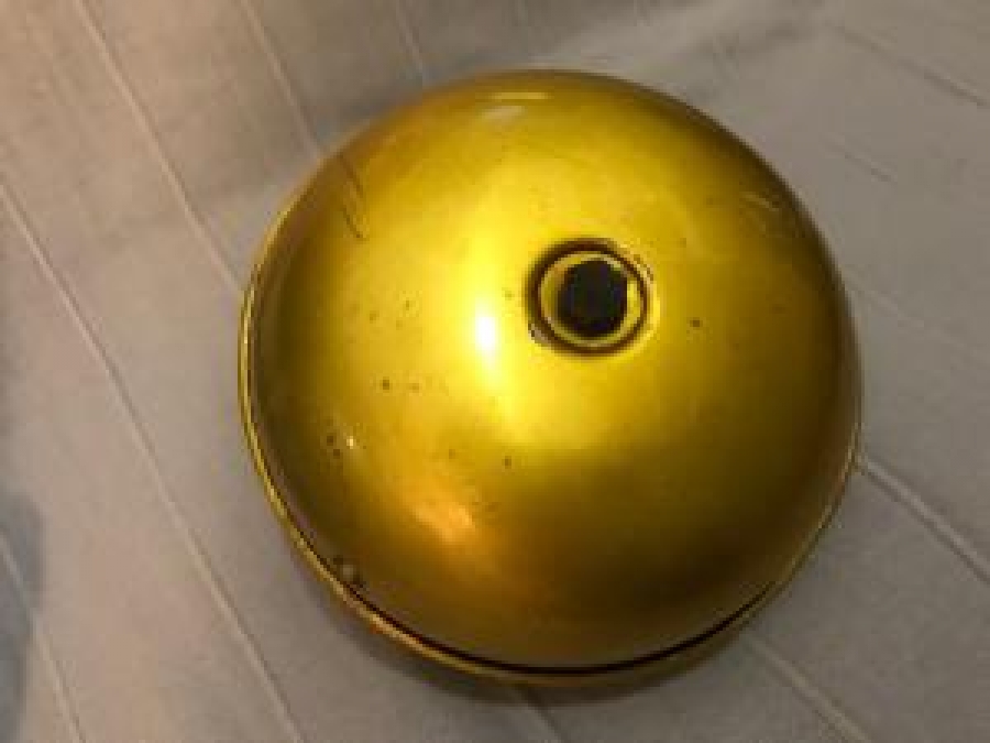 İTALYAN BÜYÜK KAMPANALI FAYTON SESLİ ZİL 6 VOLT CIN CIN CAN CAN 