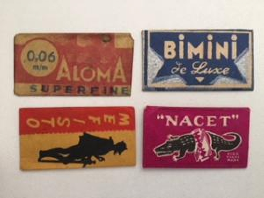 JİLET TRAŞ BICAGI 4 ADET NACET ALOMA BİMİNİ MEFİSTO MARKA 