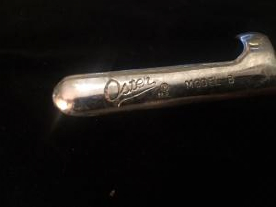 JOHN OSTER MODEL B HAIR CLIPPER MFG CO MILWAUKEE 17 WIS MEKANİK TIRAŞ MAKİNESİ 