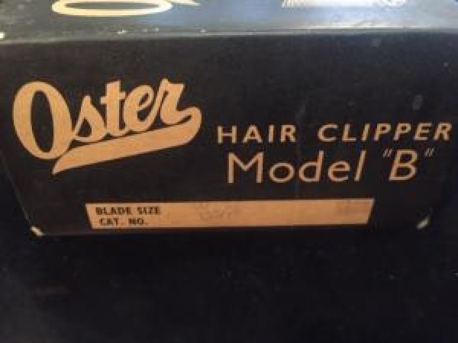 JOHN OSTER MODEL B HAIR CLIPPER MFG CO MILWAUKEE 17 WIS MEKANİK TIRAŞ MAKİNESİ 