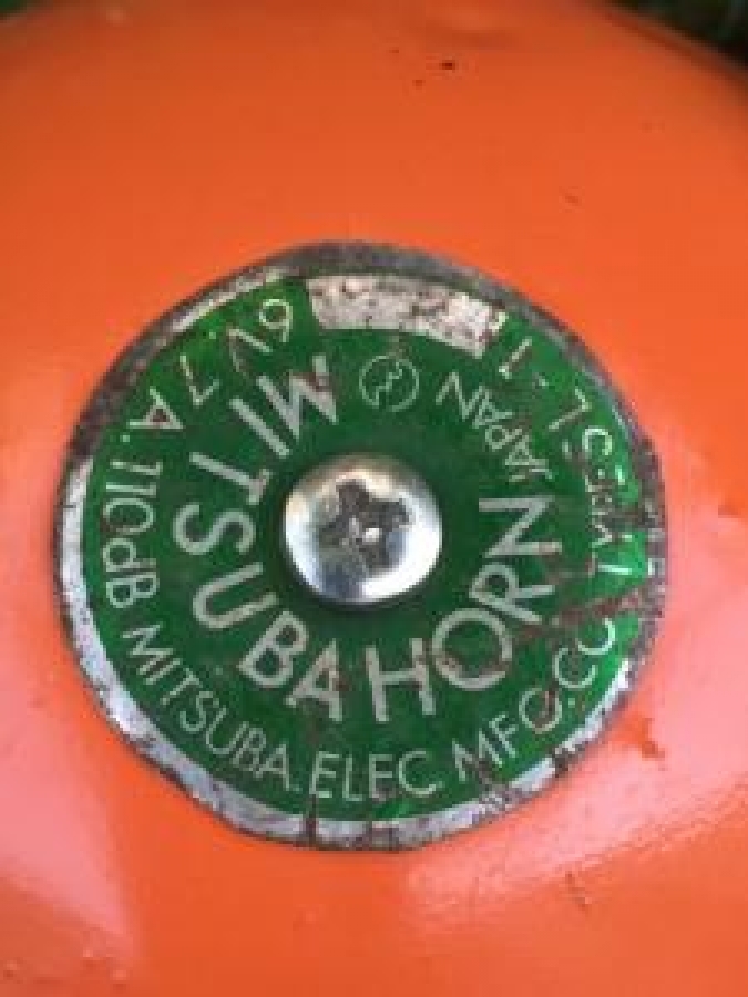 MITSUBA HORN SALYANGOZ CAT CAT KORNA 110 DB 6 VOLT 7 AMPER