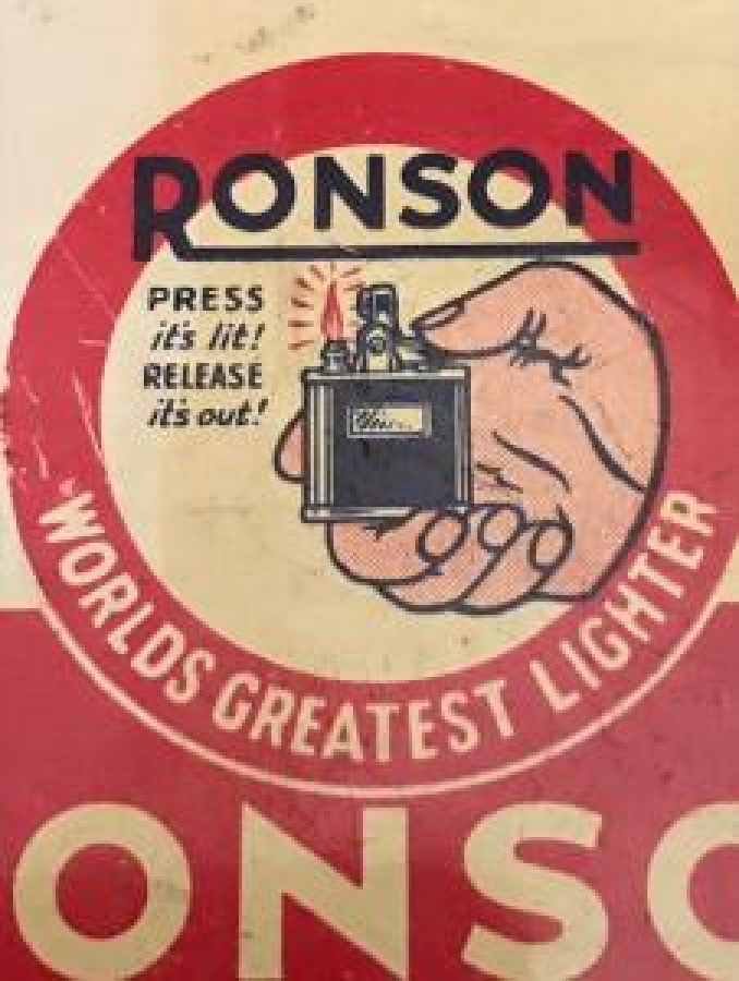 RONSON TAMİR SETİ WORLDS GREATEST LIGHTER RONSON SERVİCE OUTFIT RON SON PRODUCTS LTD: LONDON ENGLAND 