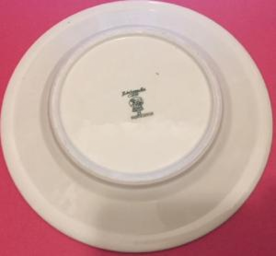 1950 TC DENİZCİLİK İŞMETLERİ CIPA ARMALI LOGOLU  PORSELEN SERVİS YEMEK TABAK BAVAİRA 