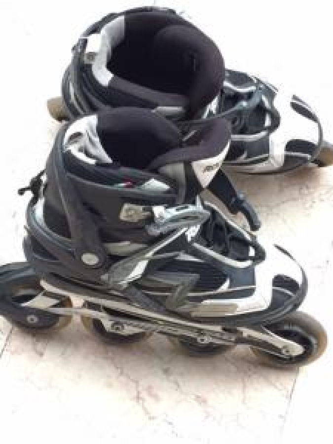 PROFOSYENEL BAUNER İNLİNE ROCES 400714 Y 200 FİTNESS PATEN SIRALI 4 TEKERLEKLİ PATEN COK İYİ KONDİSYONDA