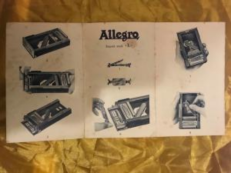 ALLEGRO EXPORT MOD.L CO.S.A. KUTUSUNDA JİLET BİLEYLEME 