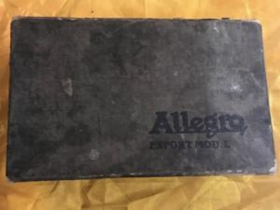 ALLEGRO EXPORT MOD.L CO.S.A. KUTUSUNDA JİLET BİLEYLEME 