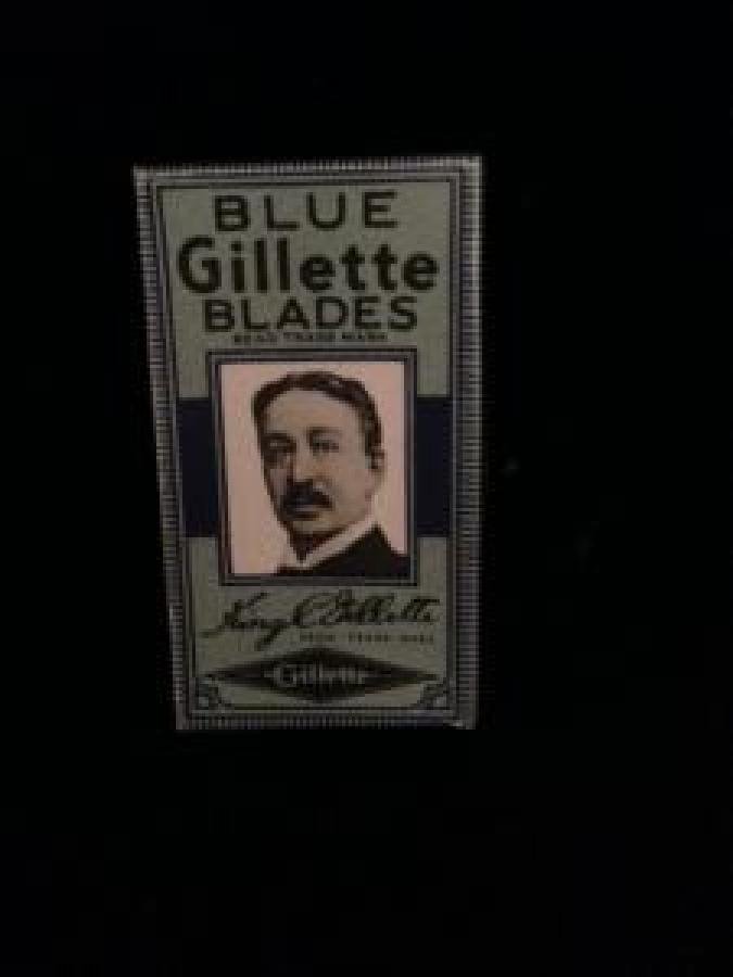 BLUE GİLLETTE BLADES REGD TRADE MARK GİLETE JİLET KUTULU AÇILMAMIŞ 