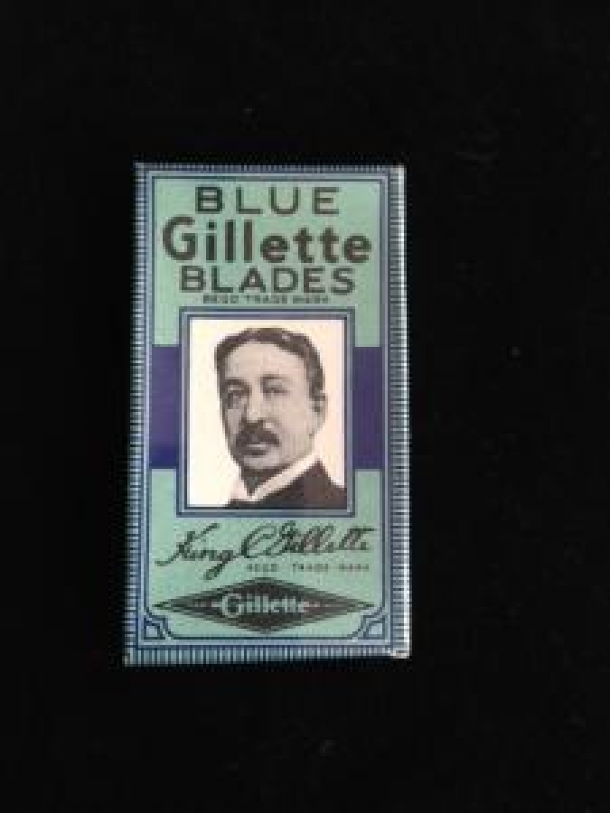 BLUE GİLLETTE BLADES REGD TRADE MARK GİLETE JİLET KUTULU AÇILMAMIŞ 