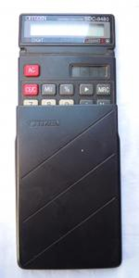 CITIZEN ELECTRONIC CALCULATOR SDC-8480 10 - DIGIT 2 POWER HESAP MAKİNA 