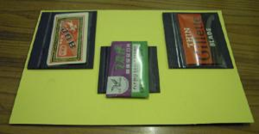 JİLET TRAŞ BIÇAĞI 3 ADET NACET ALOMA BİMİNİ MEFİSTO MARKA 