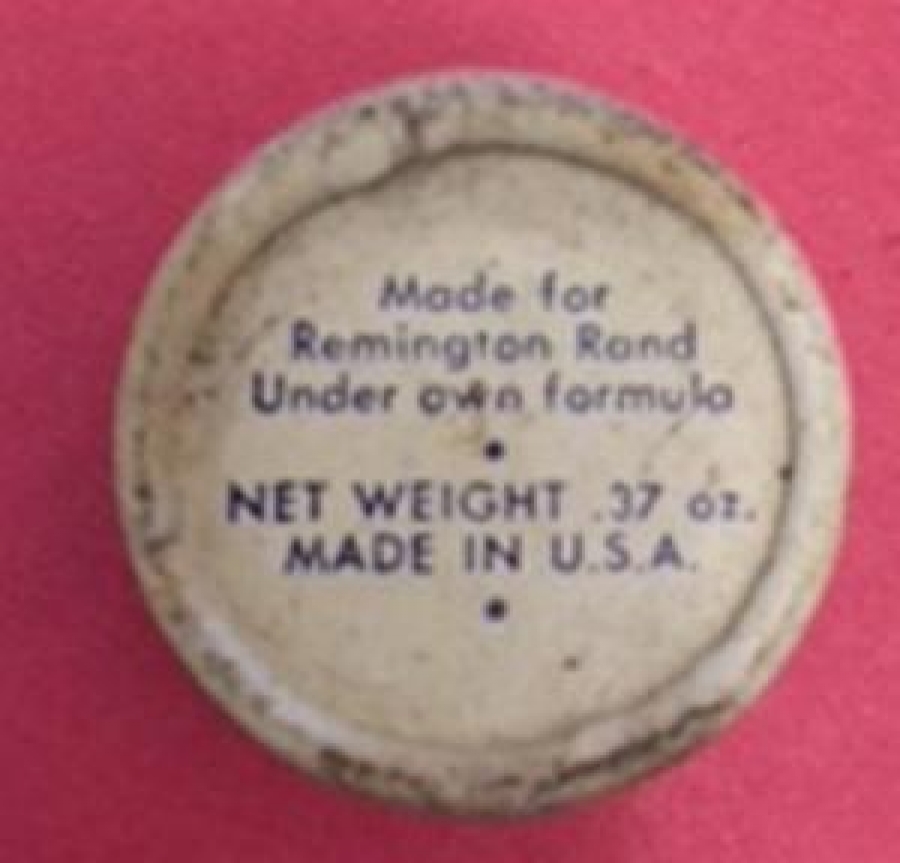 MADE FOR REMİNGTON ROND UNDER OWN. FORMULA NET WEIGHT 37.OI. MADE İN U.S.A. TRAŞ MAKİNESİ BAKIM YAGI