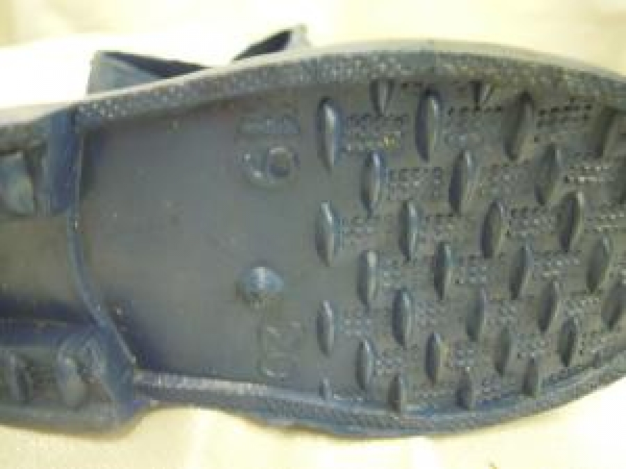 MAVİ YAZLIK LASTİK YANDAN MANDALLI 19 - 20 NUMARA AYAKKABI 