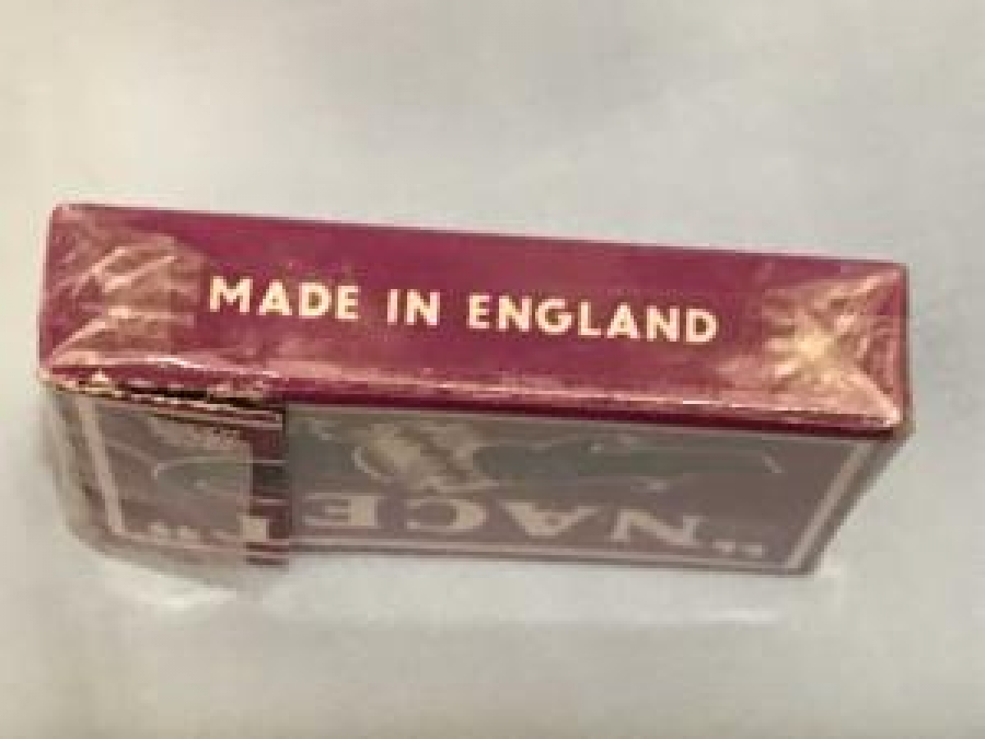 NACET READ. TRADE MARKS IO BLADES MADE İN ENGLAND 10 ADET KUTUSUNDA JİLET 