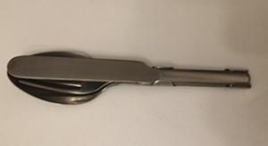 OSMANLI  HİLALİAHMER SAVAŞDA VE AFETLERDE KULLANILAN ÇATAL KAŞIK BIÇAK  TAKIMI