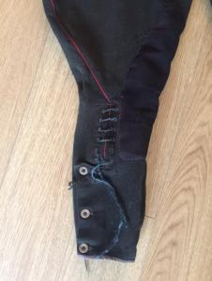 OSMANLI SUVARİ SUBAY 1. DÜNYA SAVAŞI DÖNEMİ NADİR FORMDA  PANTOLONU KOLEKSİYON 