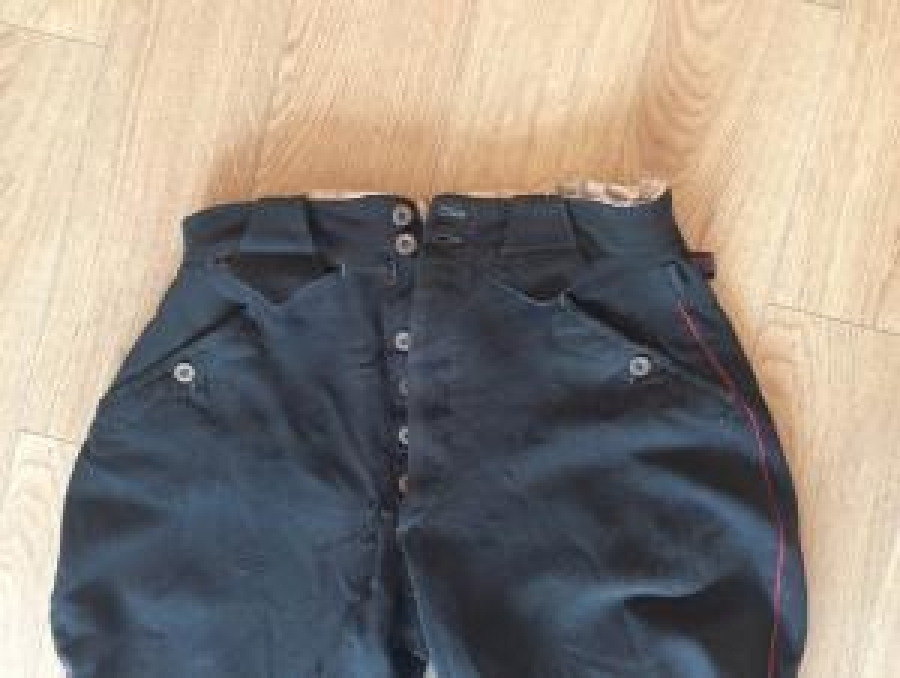 OSMANLI SUVARİ SUBAY 1. DÜNYA SAVAŞI DÖNEMİ NADİR FORMDA  PANTOLONU KOLEKSİYON 