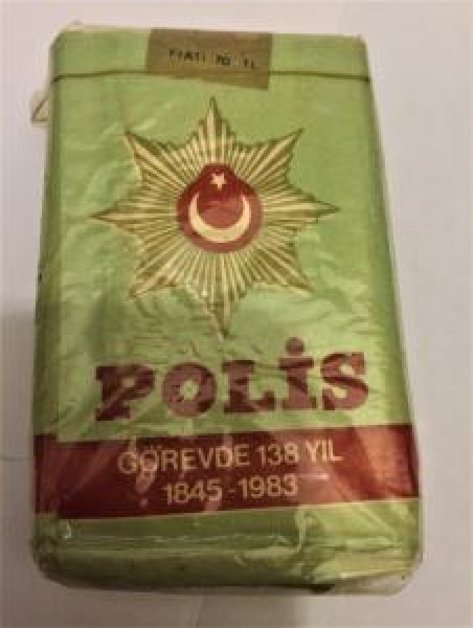 POLİS TEŞKİLATINA ÖZEL SİGARA KİBRİT 1983 1985 