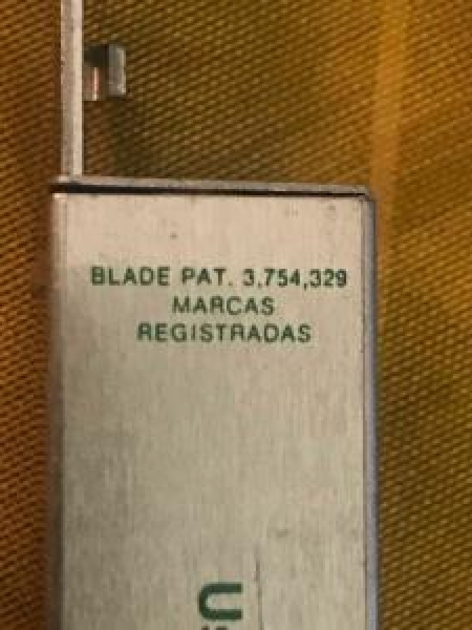 SCHİCK TWİN INJECTOR BLADES BLADE PAT 3.754.329 MARCAS REGISTRADAS KARTUŞ JİLET 