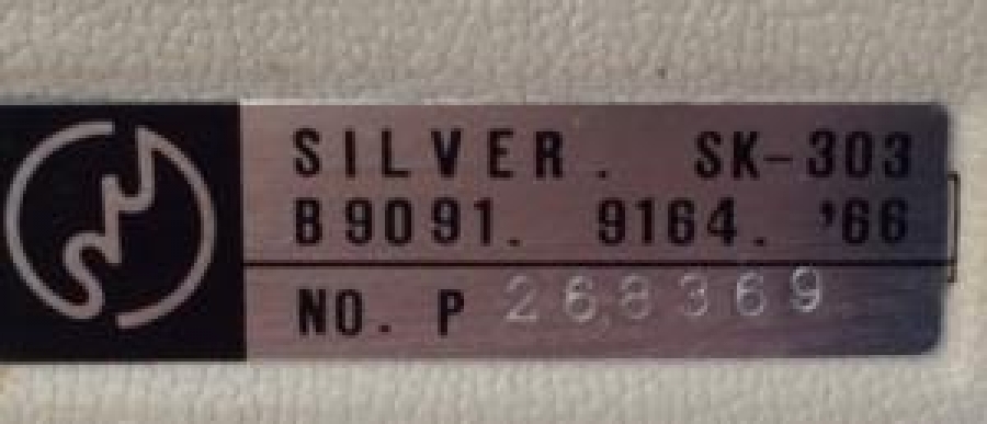 SİLVER SK-300 TRİKOTAJ MAKİNESİ JAPON MALI ÇANTA TİPİ 