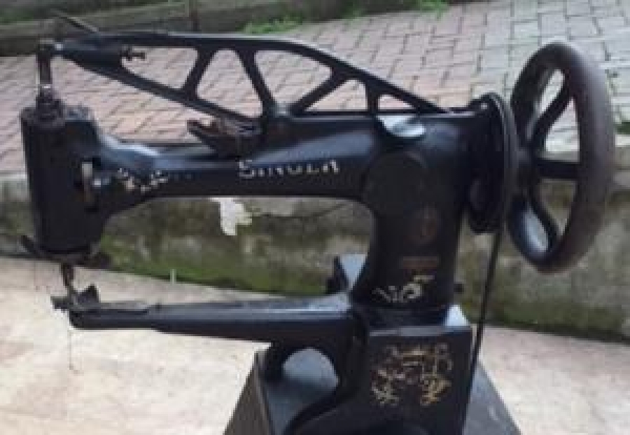 SINGER MANFG.CO 29 K 1 MEKANİK KÖSELE DERİ AYAKKABI ÇANTA DİKİŞ MAKİNESİ 1930 MODEL 
