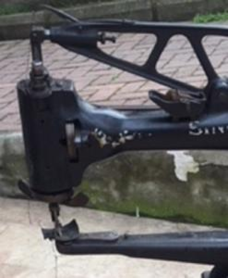 SINGER MANFG.CO 29 K 1 MEKANİK KÖSELE DERİ AYAKKABI ÇANTA DİKİŞ MAKİNESİ 1930 MODEL 